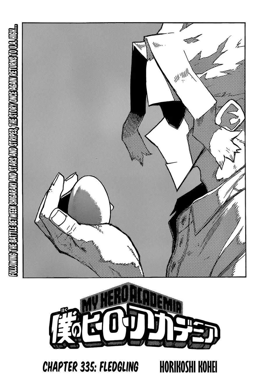 My Hero Academia Chapter 335 Image 1