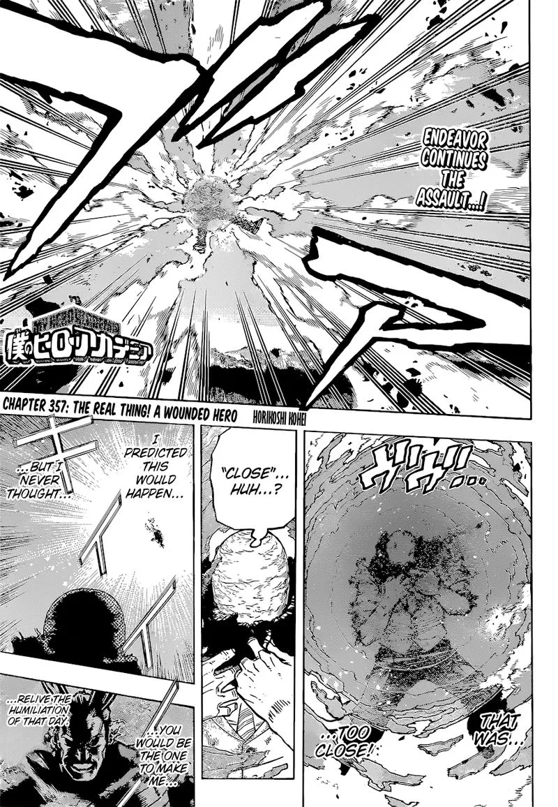 My Hero Academia Chapter 357 Image 1