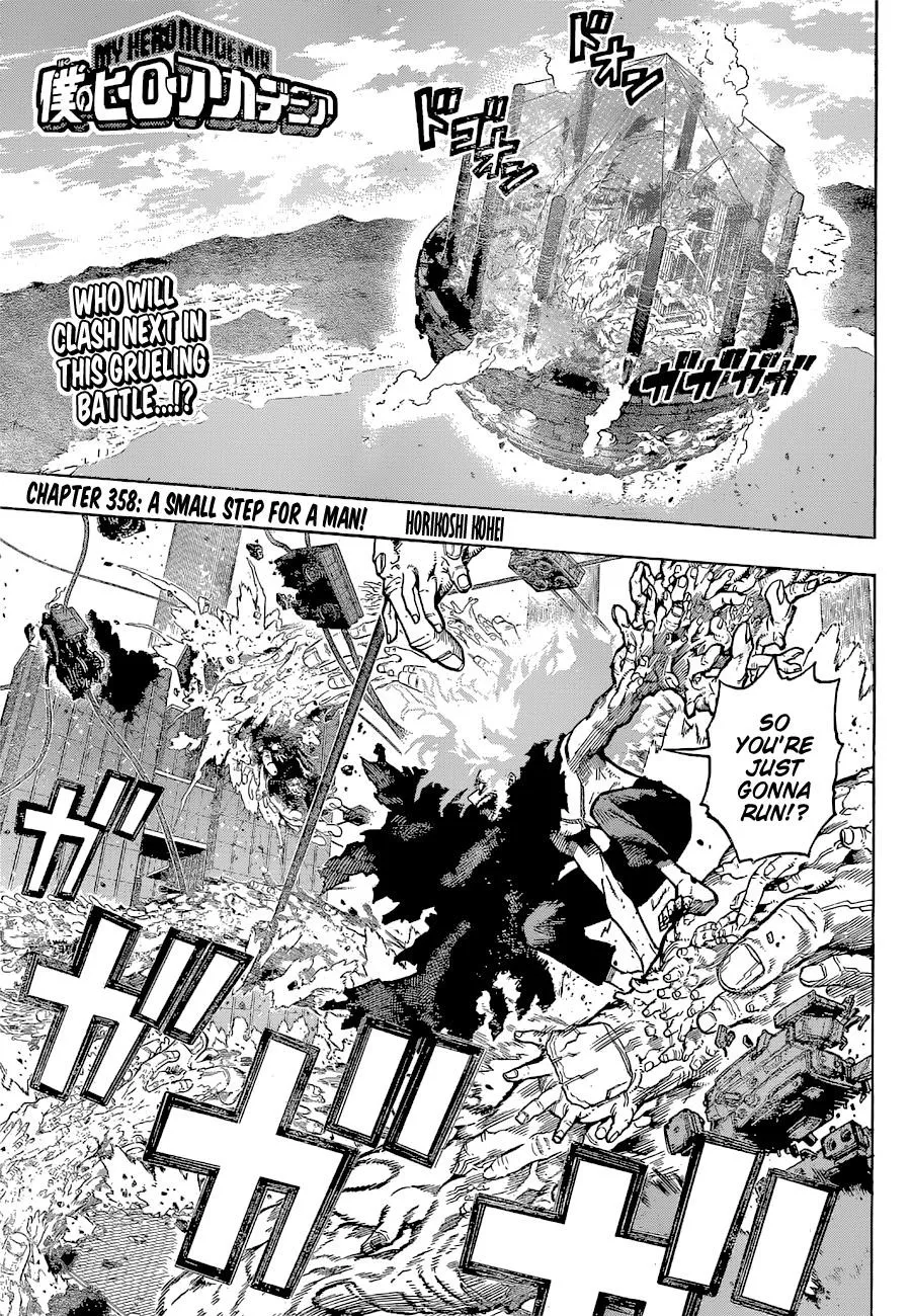 My Hero Academia Chapter 358 Image 1