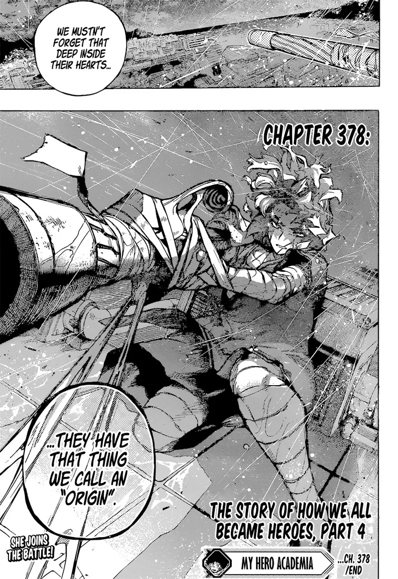 My Hero Academia Chapter 378 Image 14