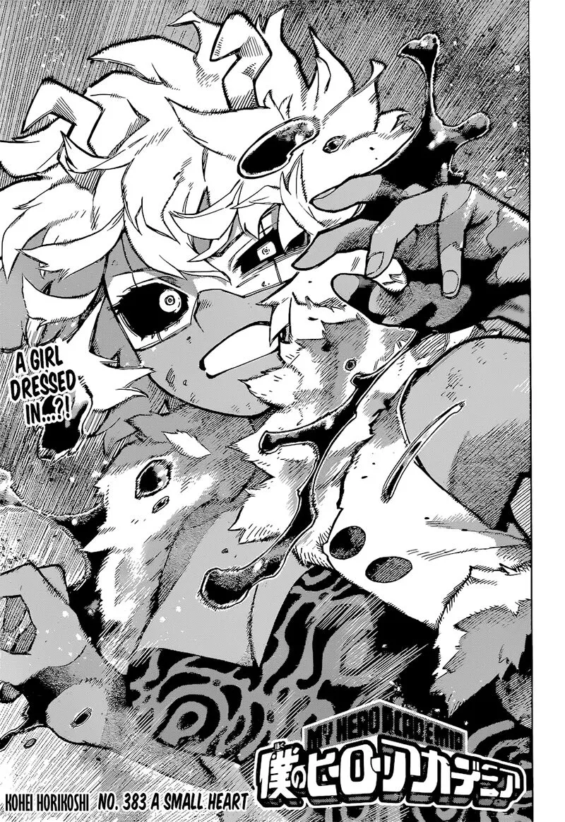 My Hero Academia Chapter 383 Image 1