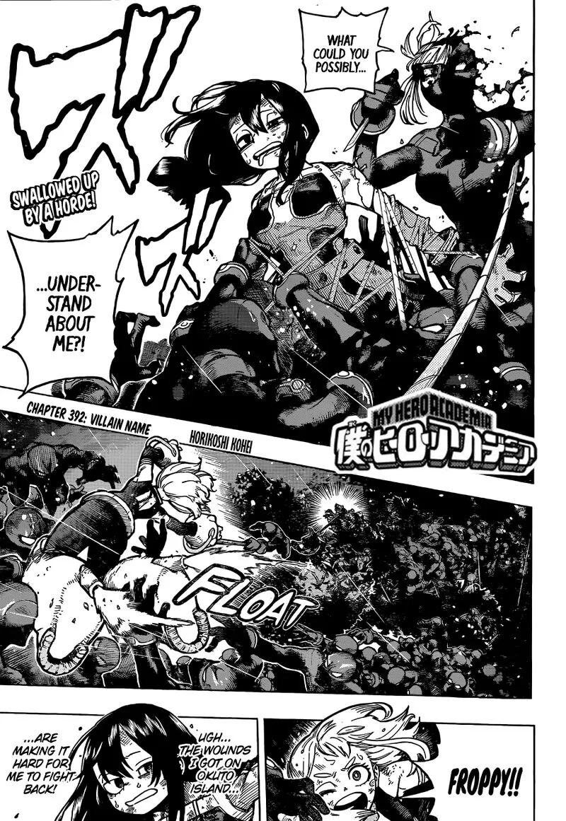 My Hero Academia Chapter 392 Image 1