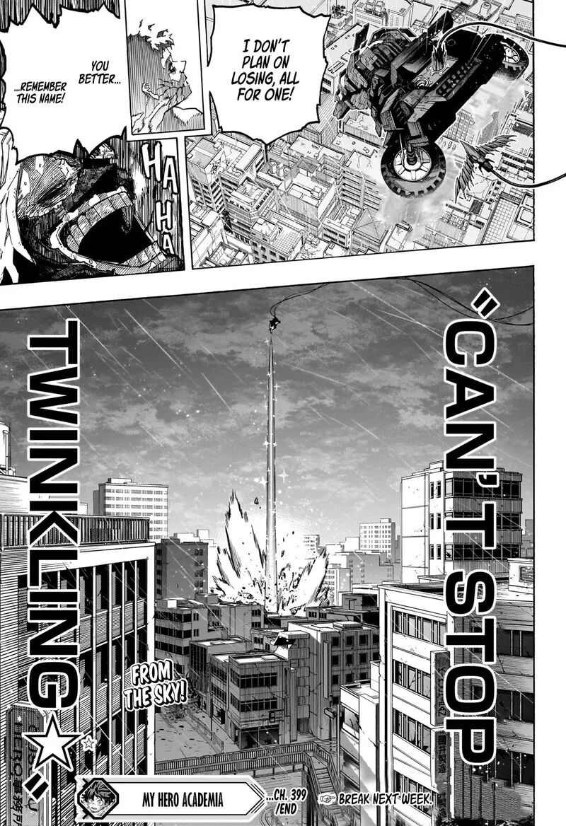 My Hero Academia Chapter 399 Image 14