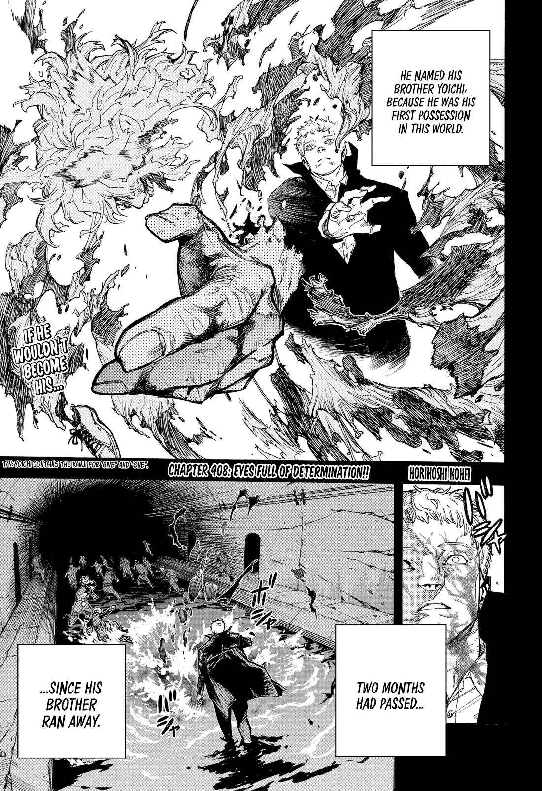 My Hero Academia Chapter 408 Image 1