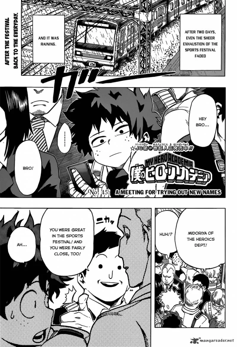 My Hero Academia Chapter 45 Image 2