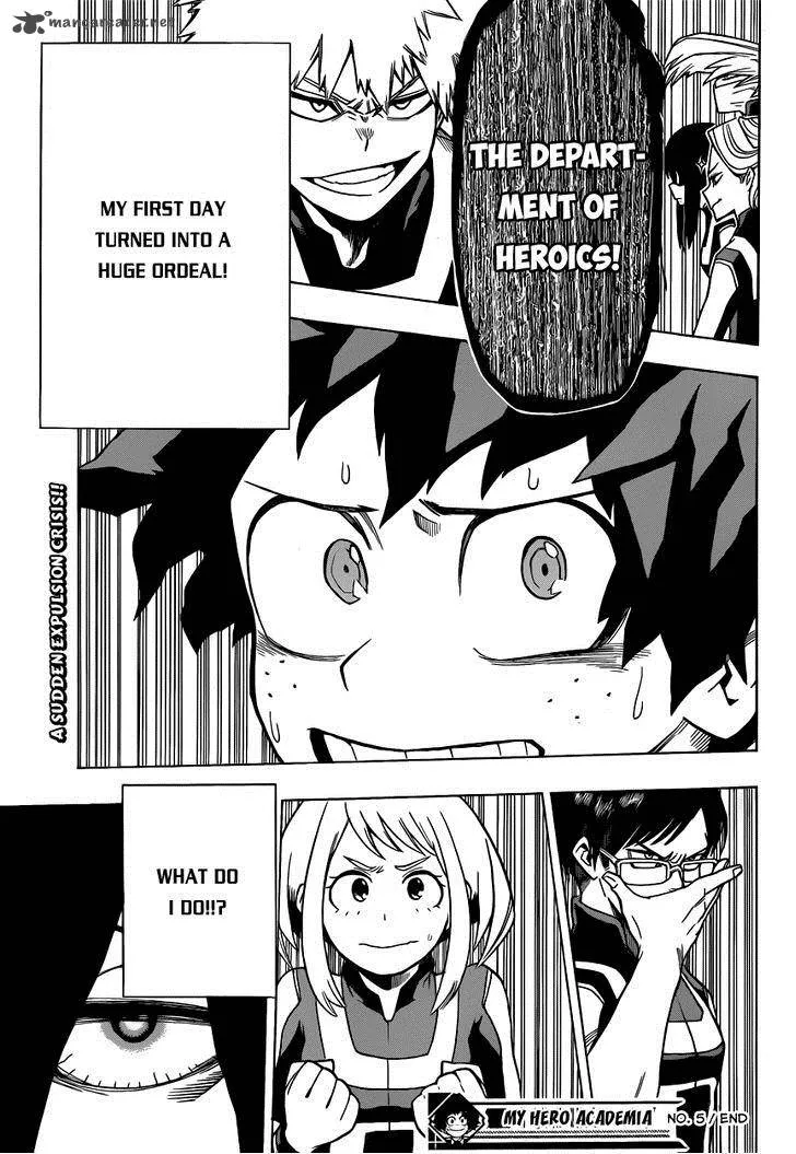 My Hero Academia Chapter 5 Image 21