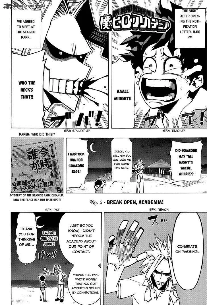 My Hero Academia Chapter 5 Image 4