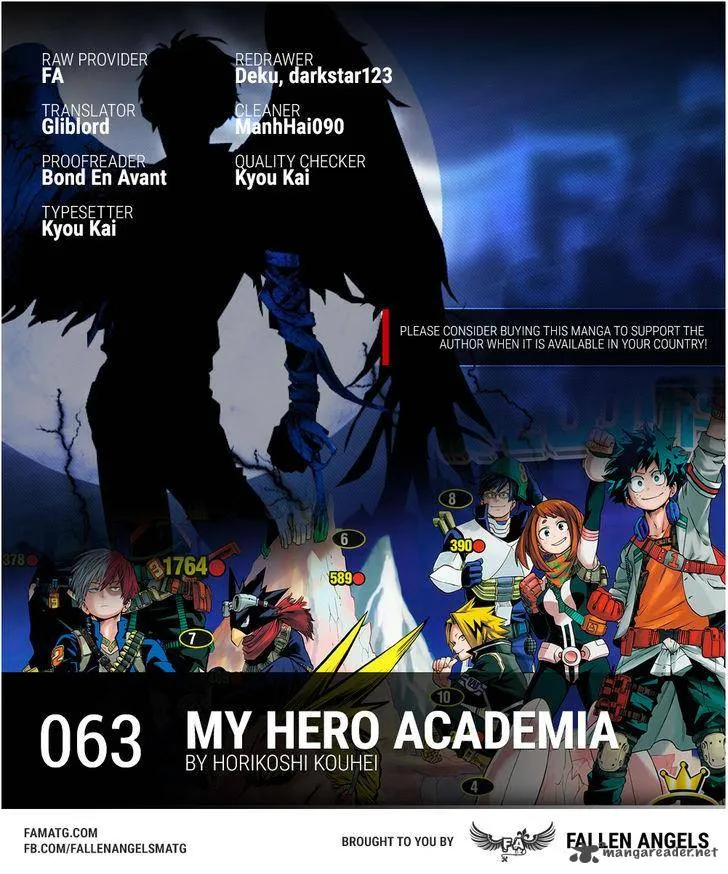 My Hero Academia Chapter 63 Image 1