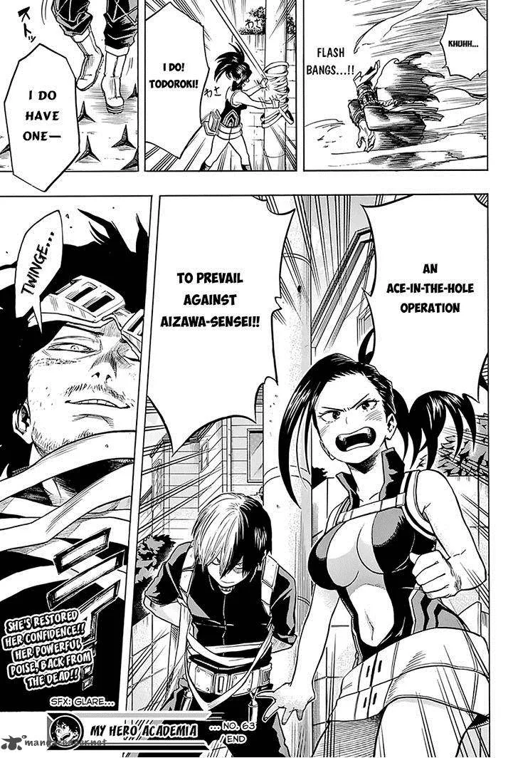 My Hero Academia Chapter 63 Image 20