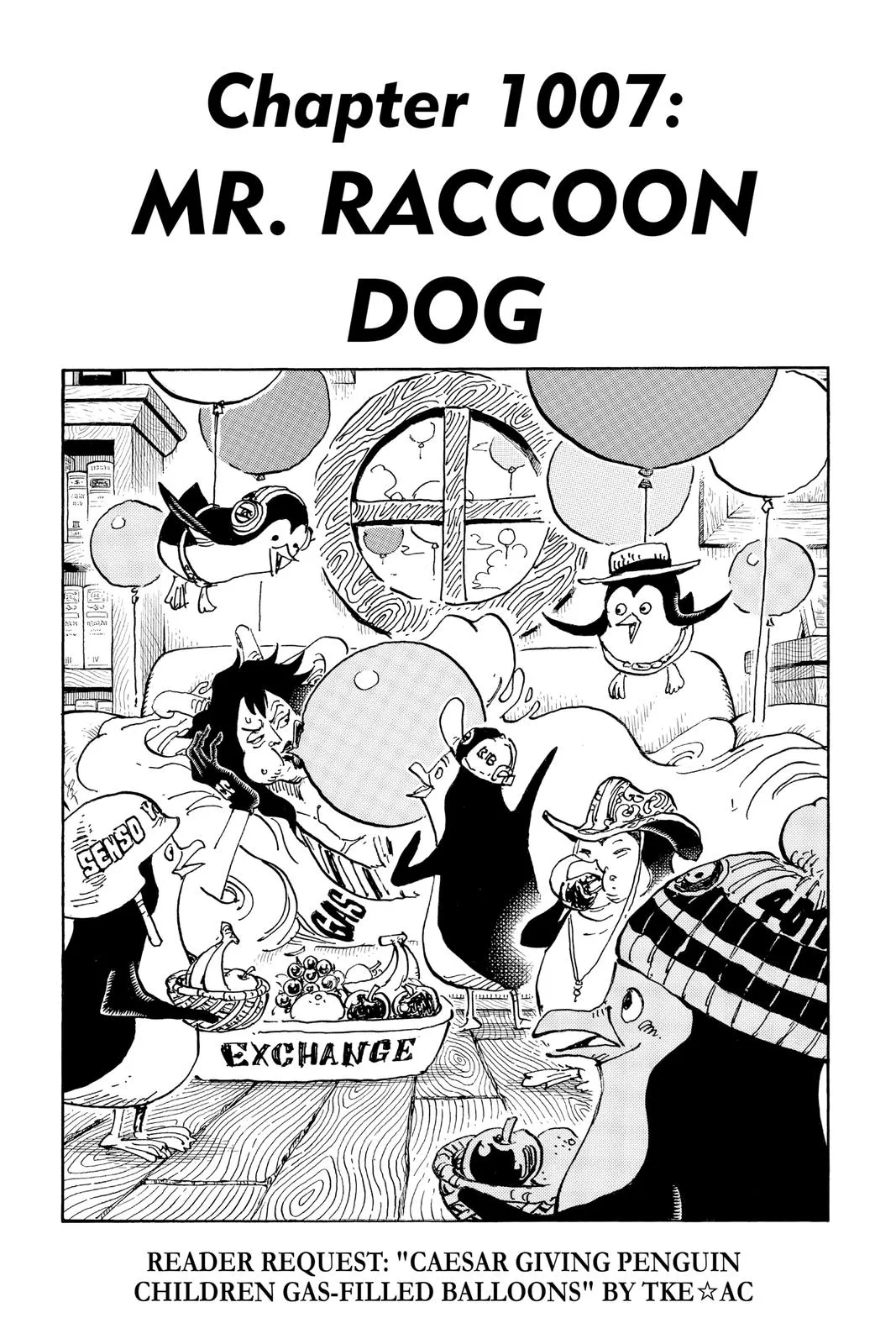 One Piece Chapter 1007 Image 1