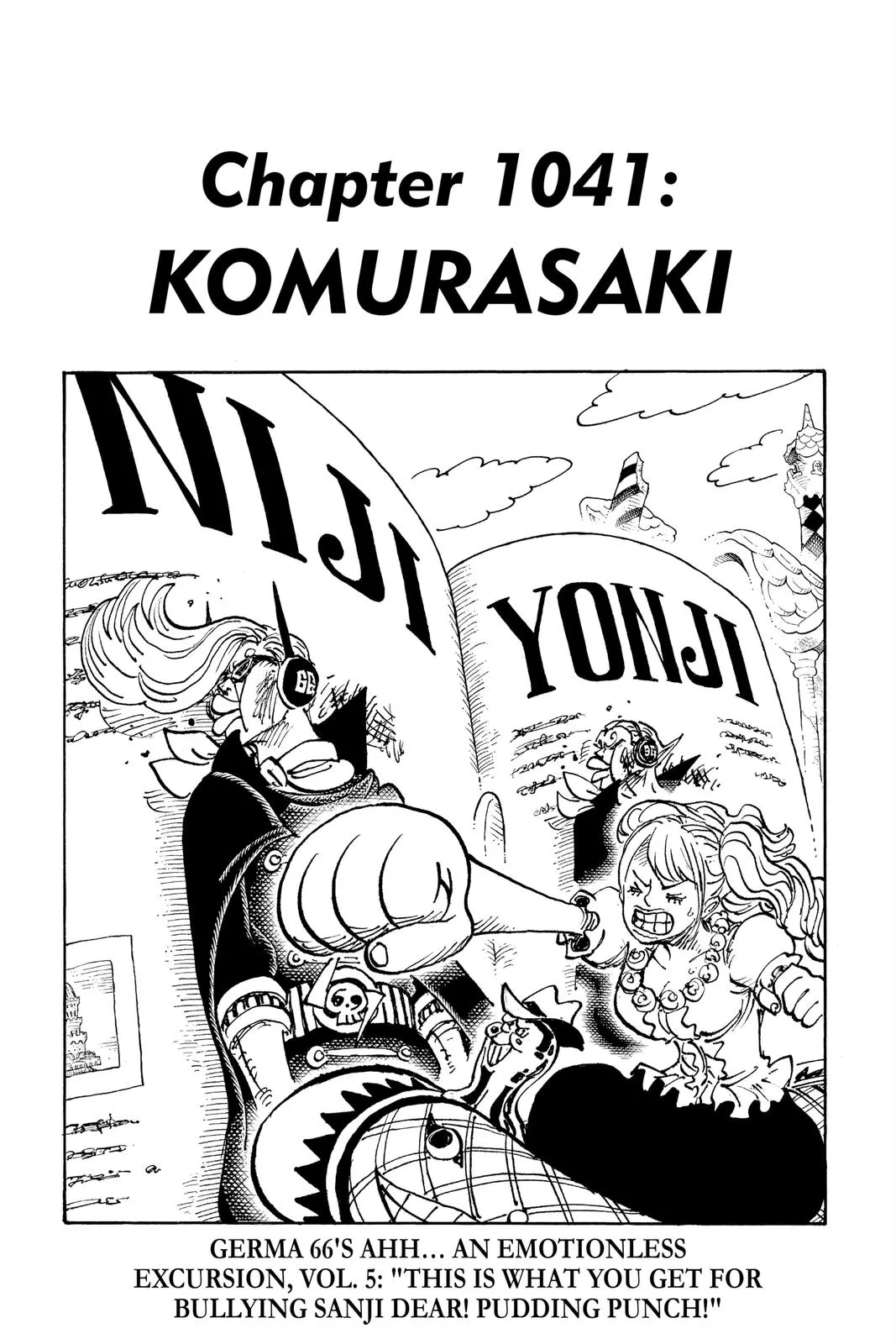 One Piece Chapter 1041 Image 1