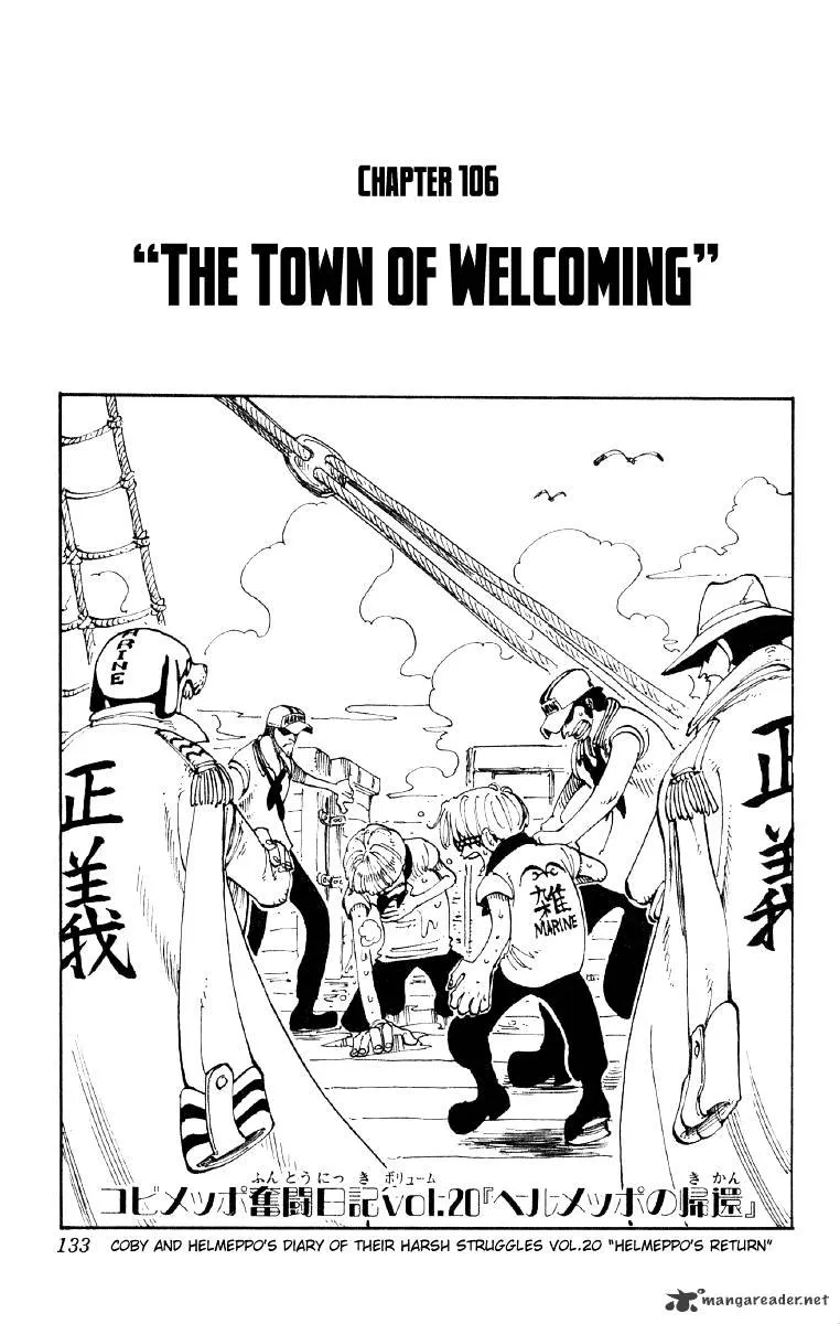 One Piece Chapter 106 Image 1