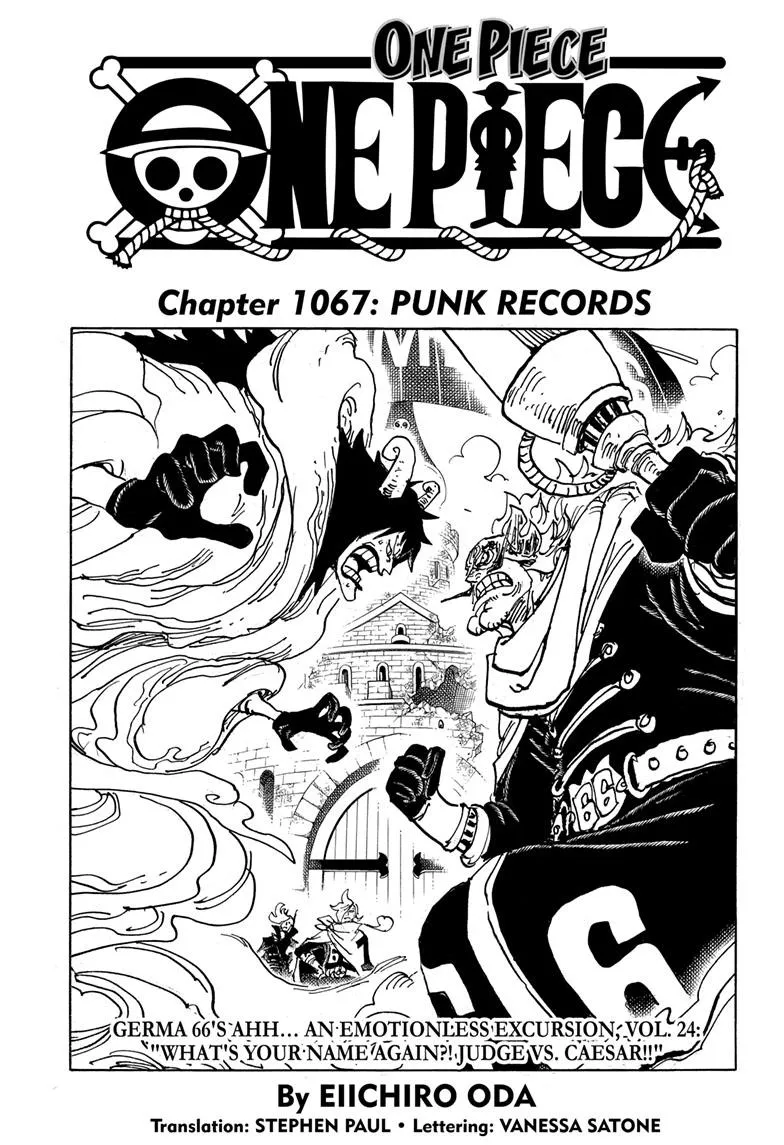 One Piece Chapter 1067 Image 1