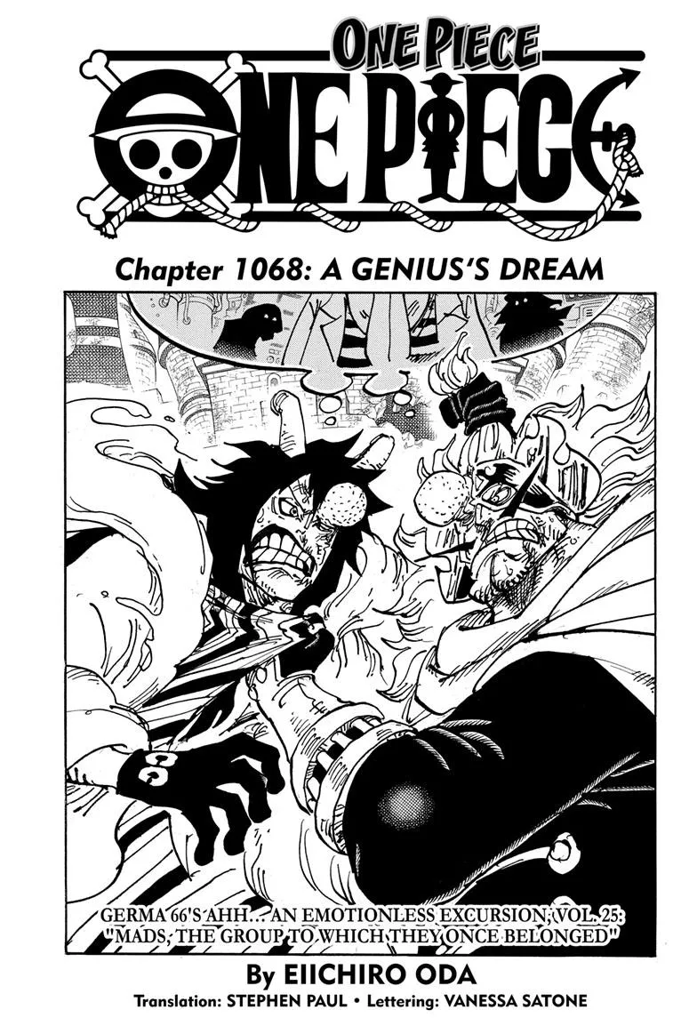 One Piece Chapter 1068 Image 1