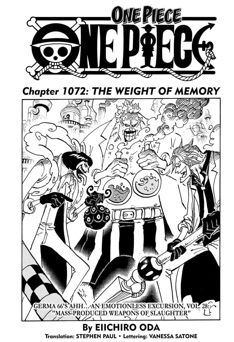 One Piece Chapter 1072 Image 1