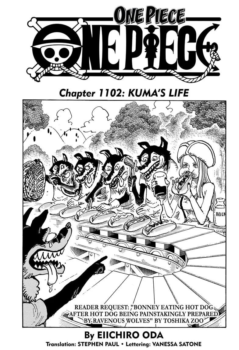 One Piece Chapter 1102 Image 1