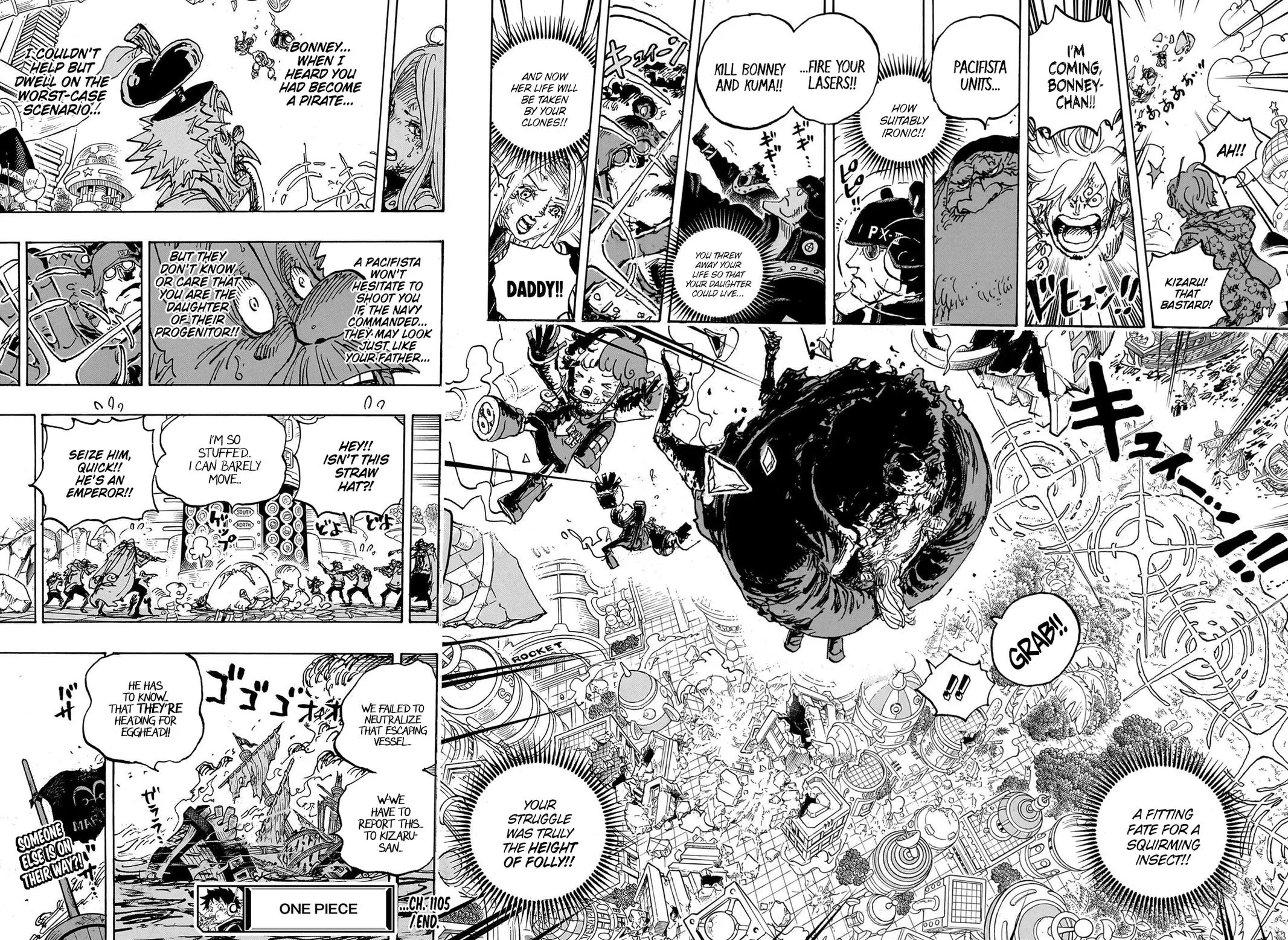 One Piece Chapter 1105 Image 11