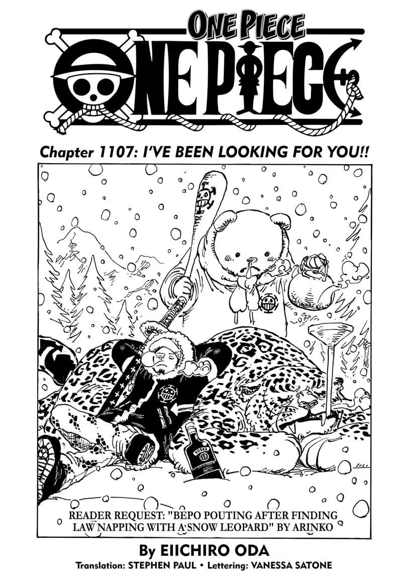 One Piece Chapter 1107 Image 1