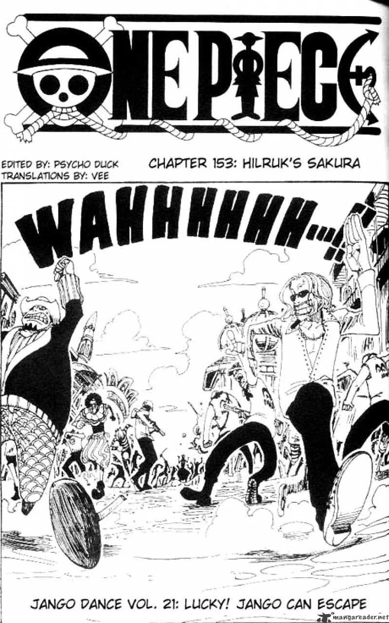 One Piece Chapter 153 Image 1