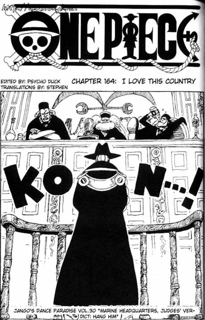 One Piece Chapter 164 Image 1