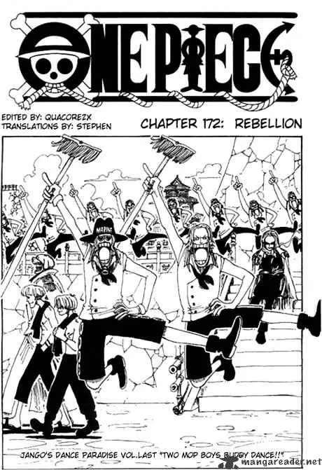 One Piece Chapter 172 Image 1