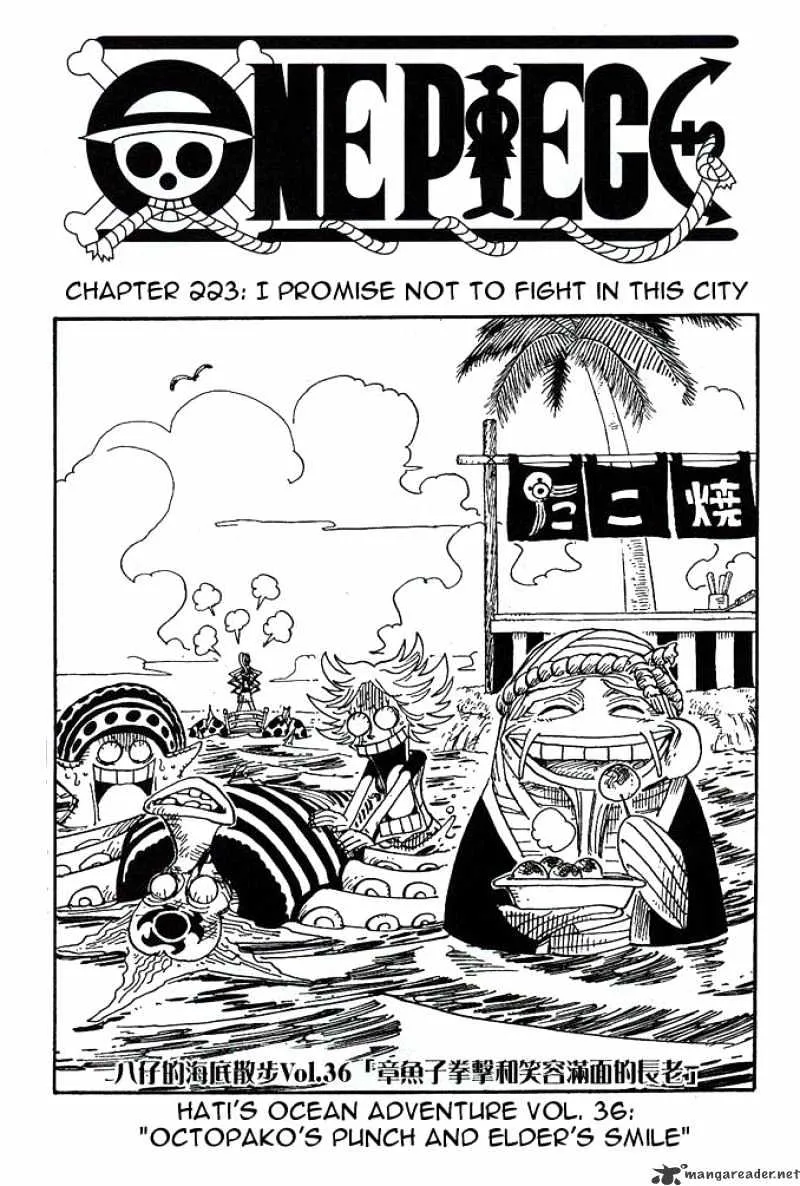 One Piece Chapter 223 Image 1