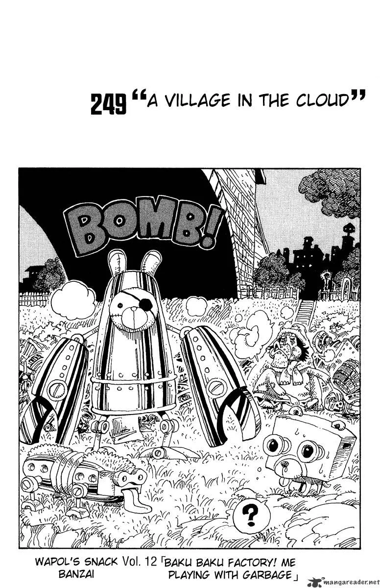 One Piece Chapter 249 Image 1