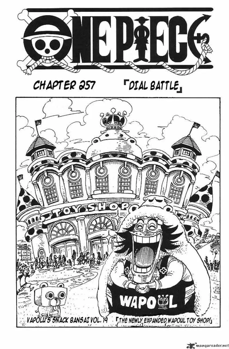 One Piece Chapter 257 Image 1