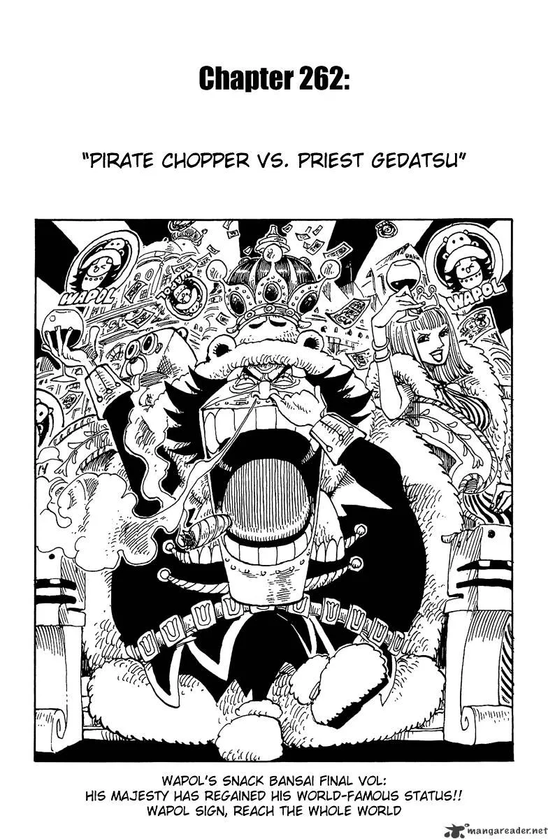 One Piece Chapter 262 Image 1