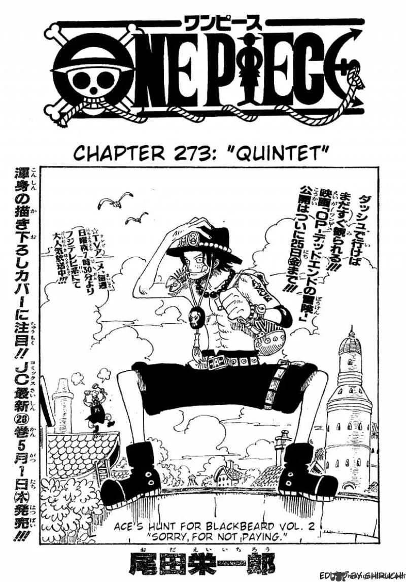 One Piece Chapter 273 Image 1