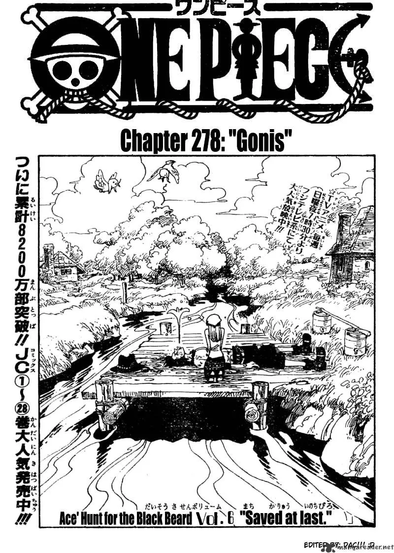 One Piece Chapter 278 Image 1