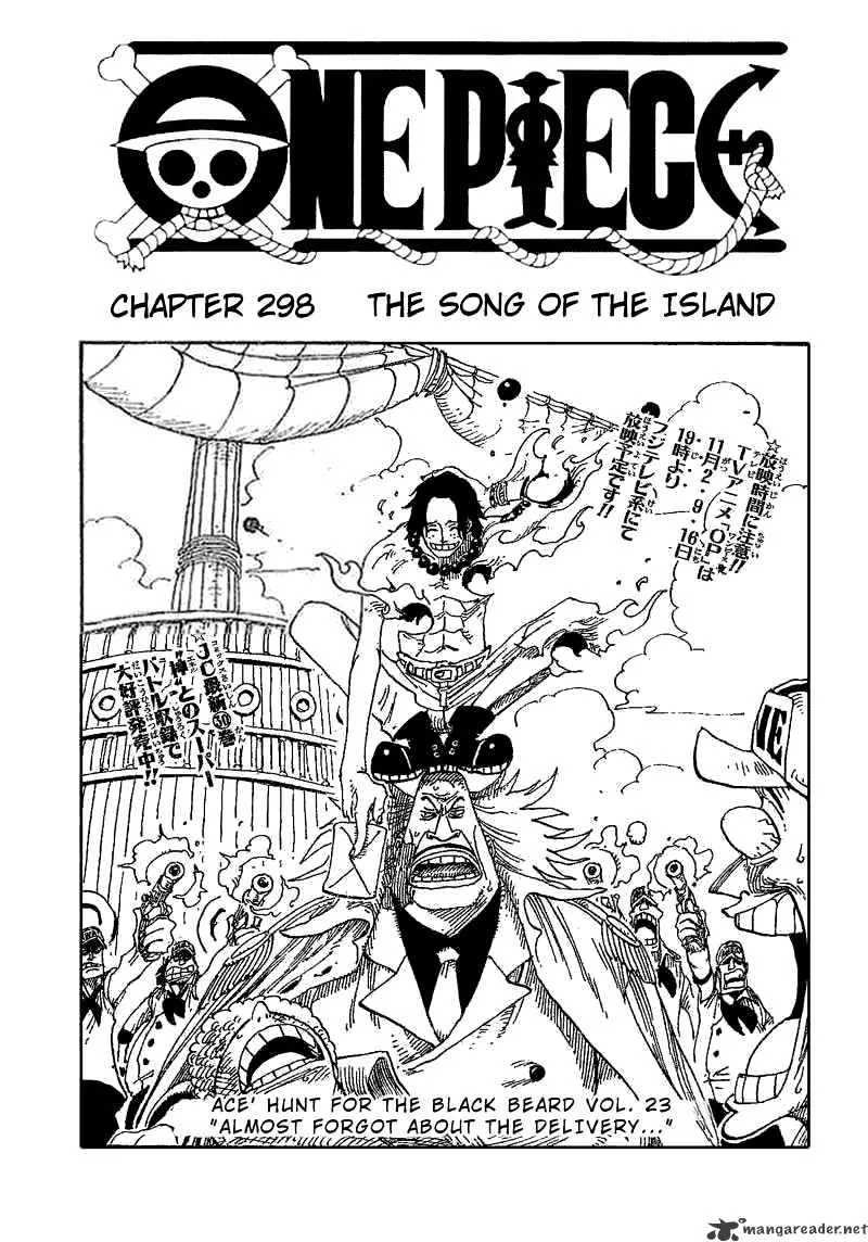 One Piece Chapter 298 Image 1