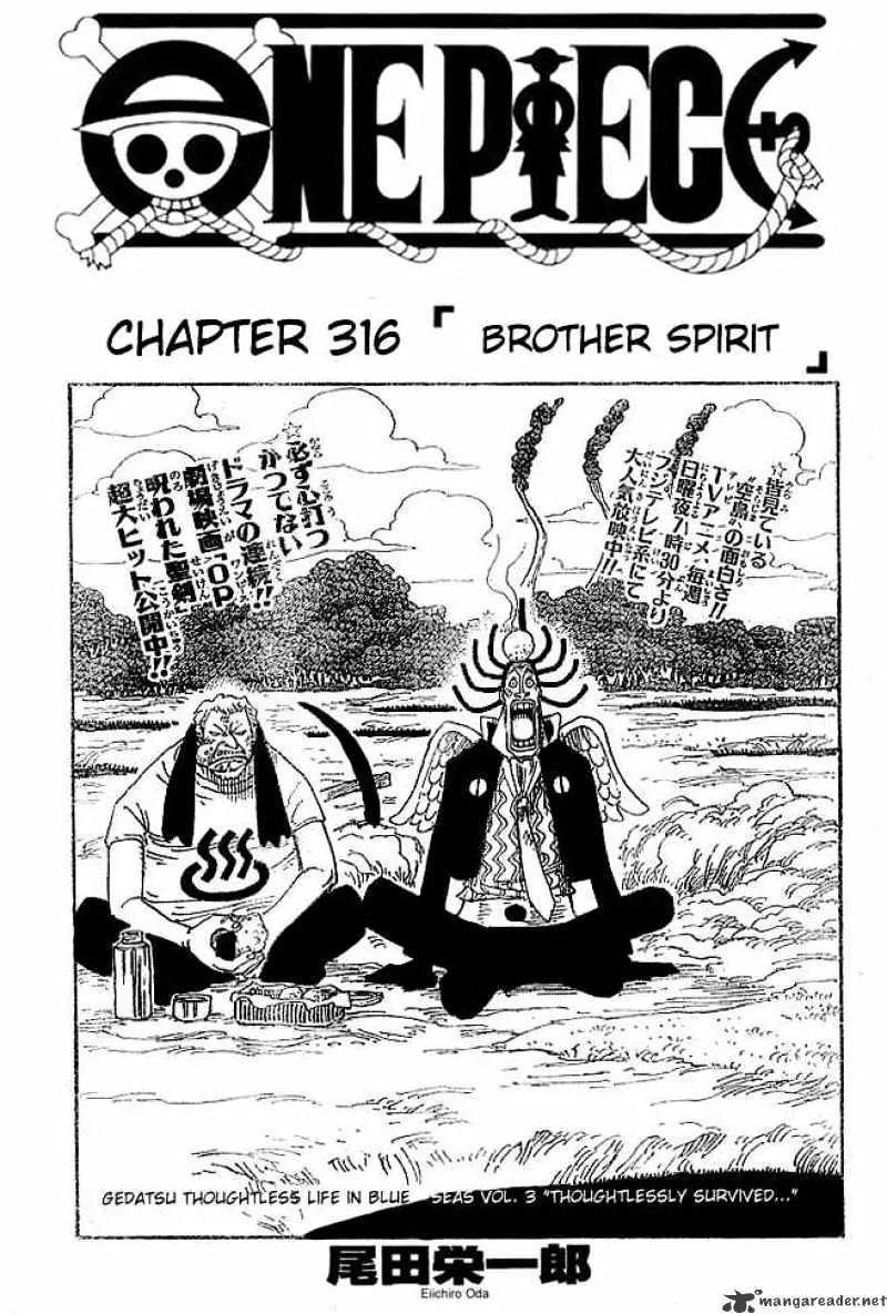 One Piece Chapter 316 Image 1