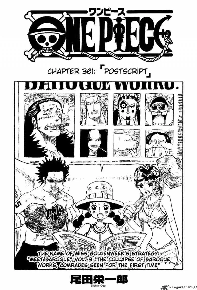 One Piece Chapter 361 Image 1