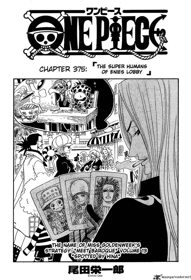 One Piece Chapter 375 Image 1