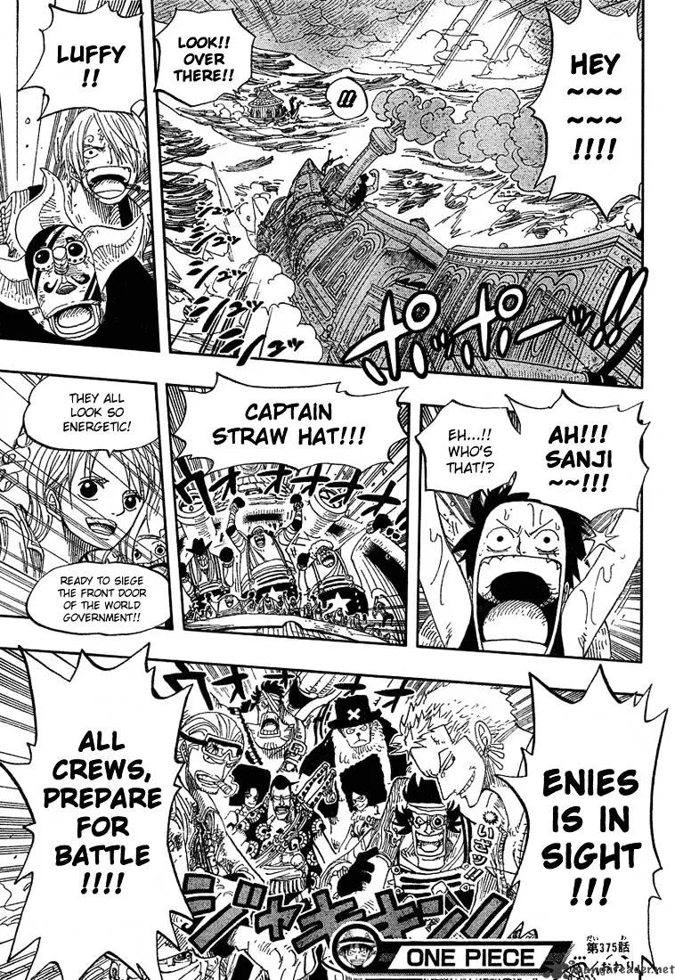 One Piece Chapter 375 Image 17