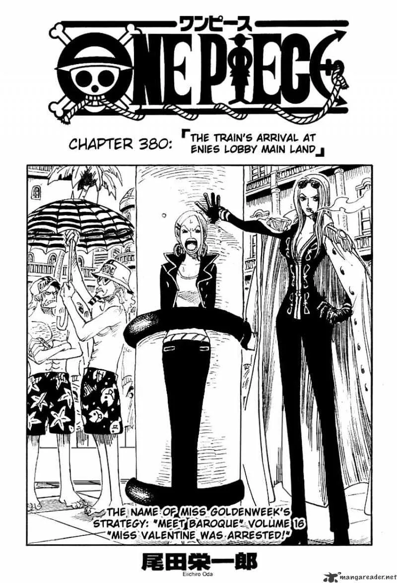 One Piece Chapter 380 Image 1