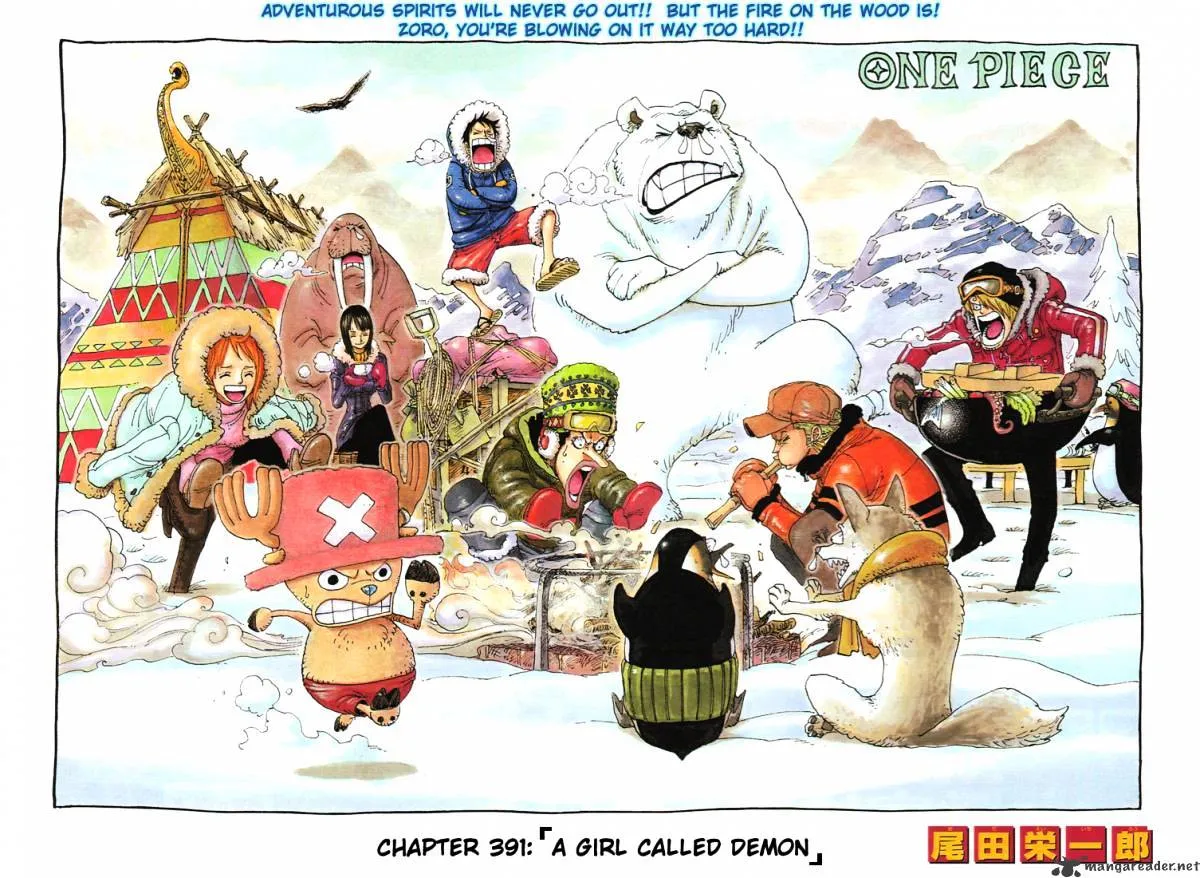 One Piece Chapter 391 Image 1