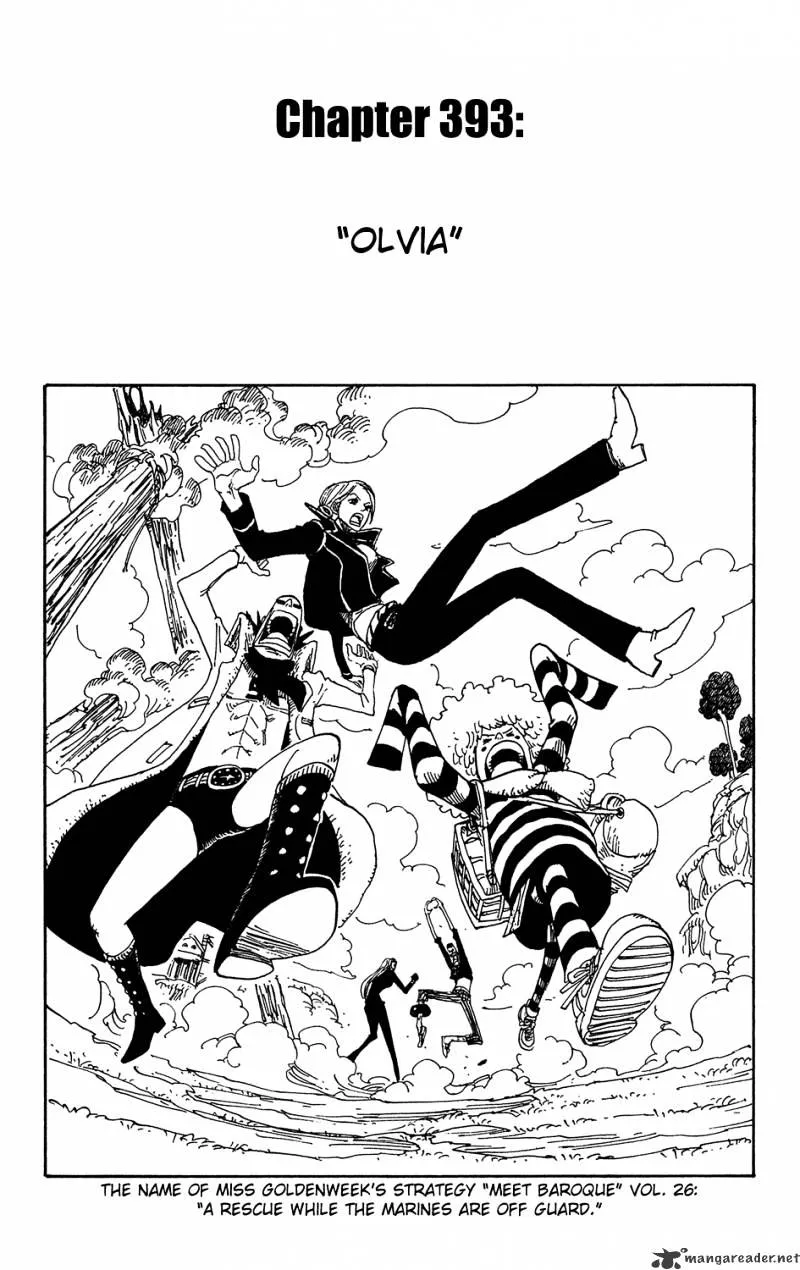 One Piece Chapter 393 Image 1