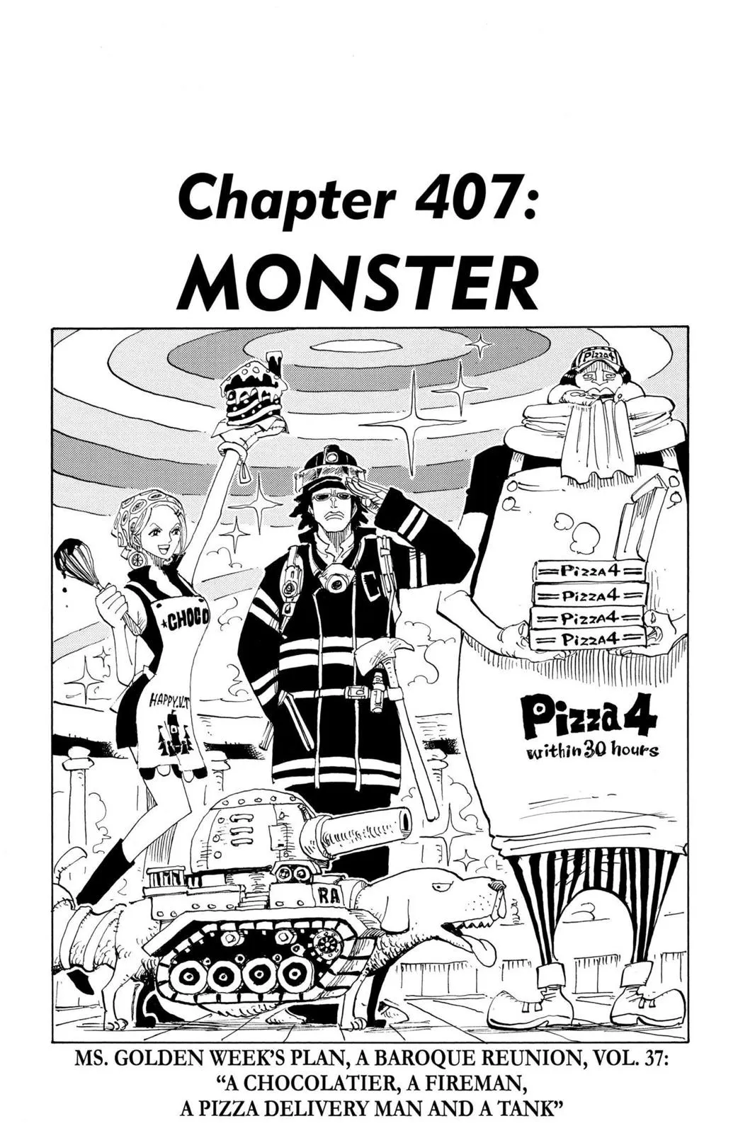 One Piece Chapter 407 Image 1