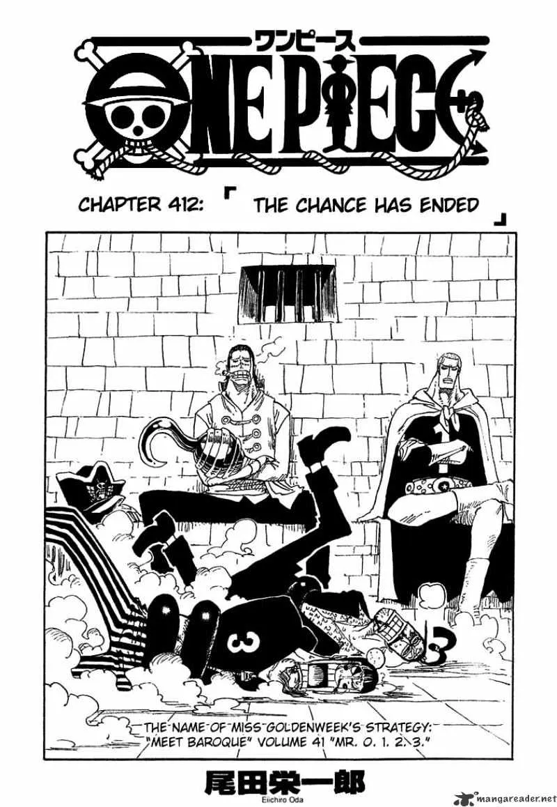 One Piece Chapter 412a Image 1