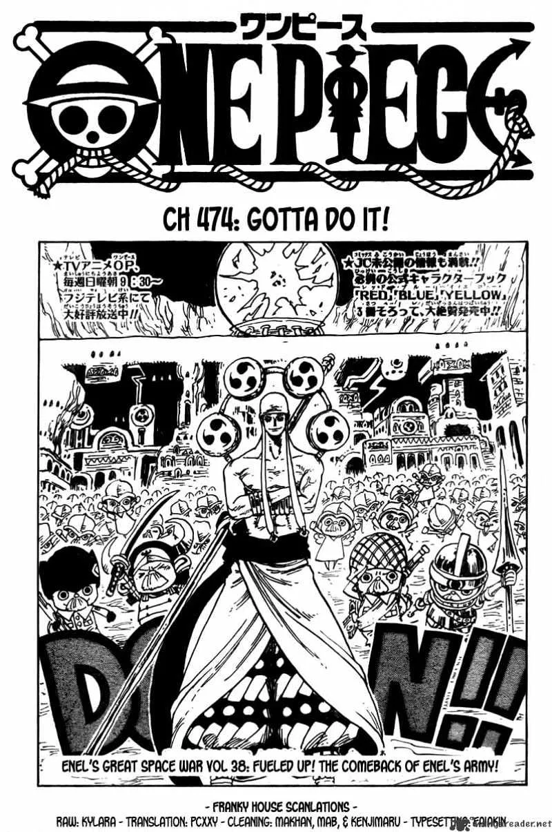 One Piece Chapter 474 Image 1