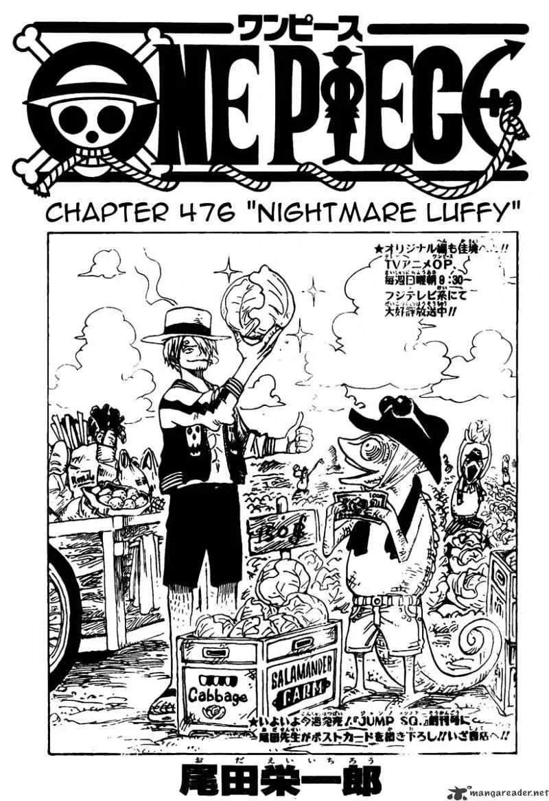 One Piece Chapter 476 Image 1