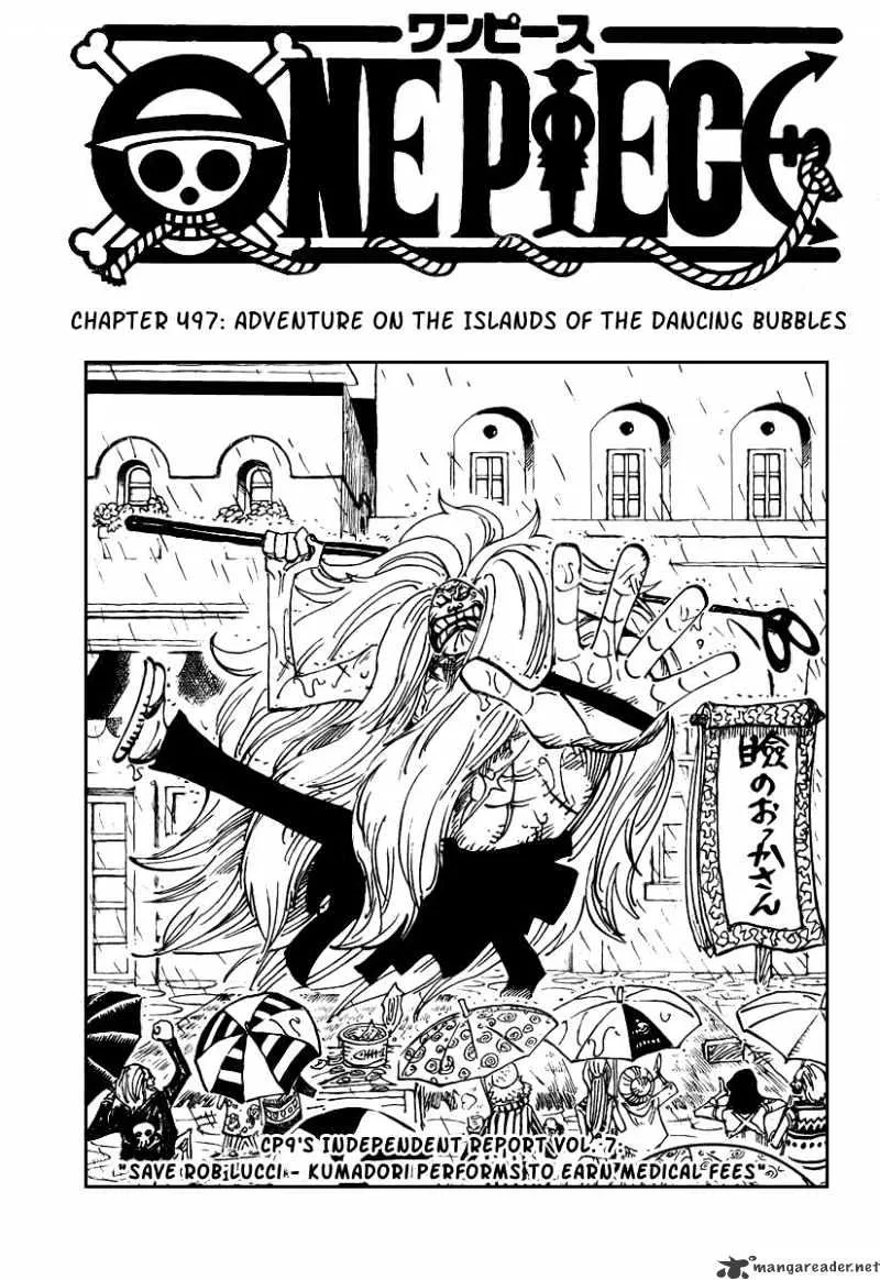 One Piece Chapter 497 Image 1