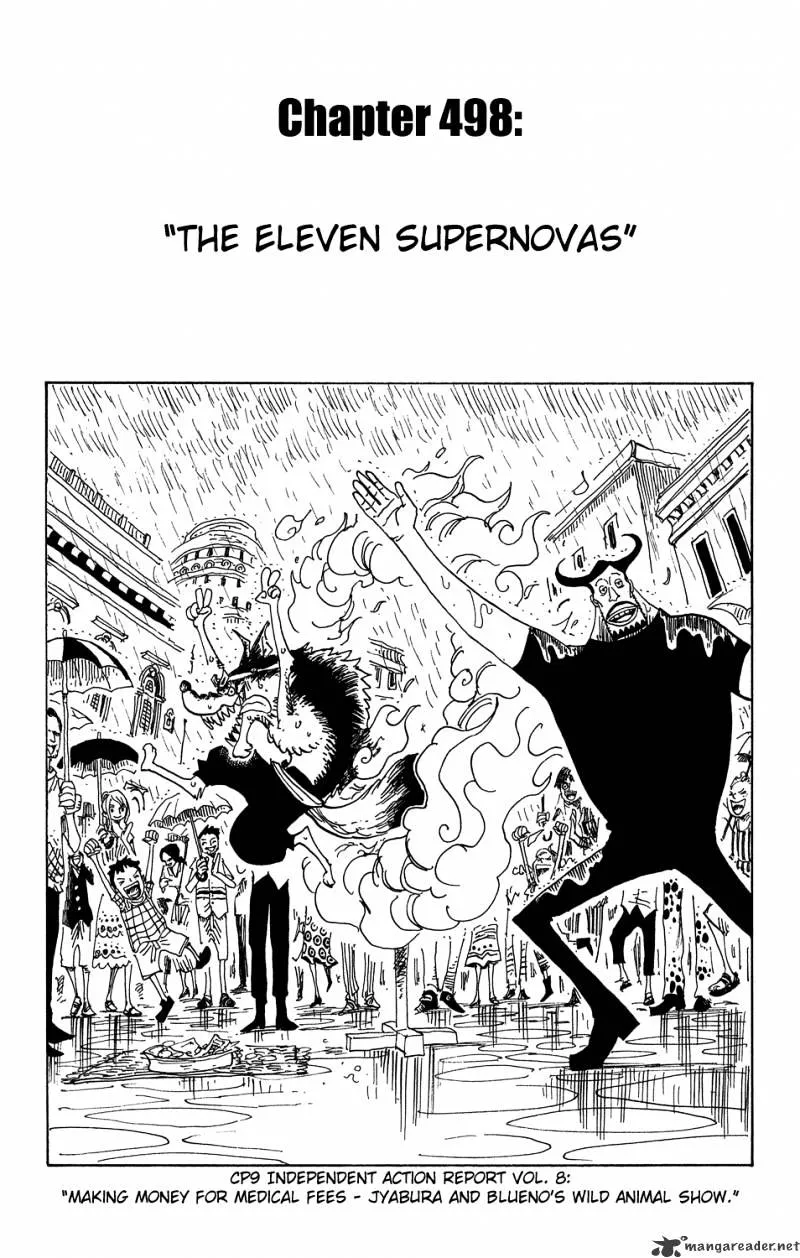 One Piece Chapter 498 Image 1