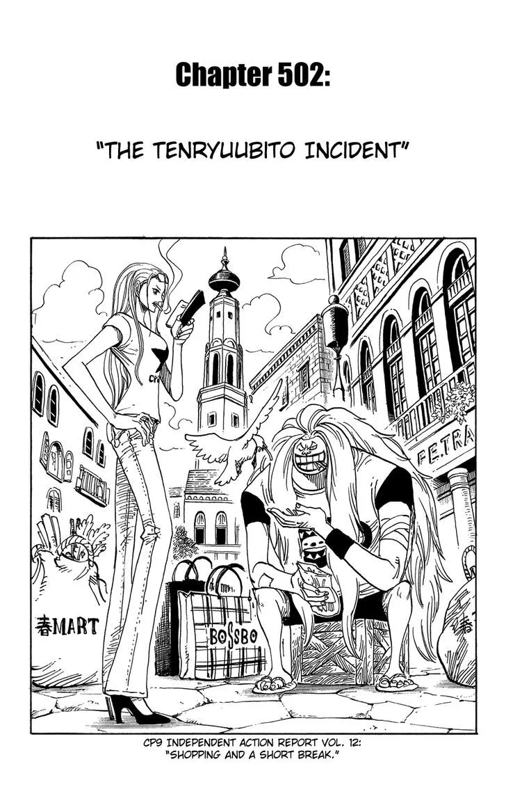 One Piece Chapter 502 Image 1