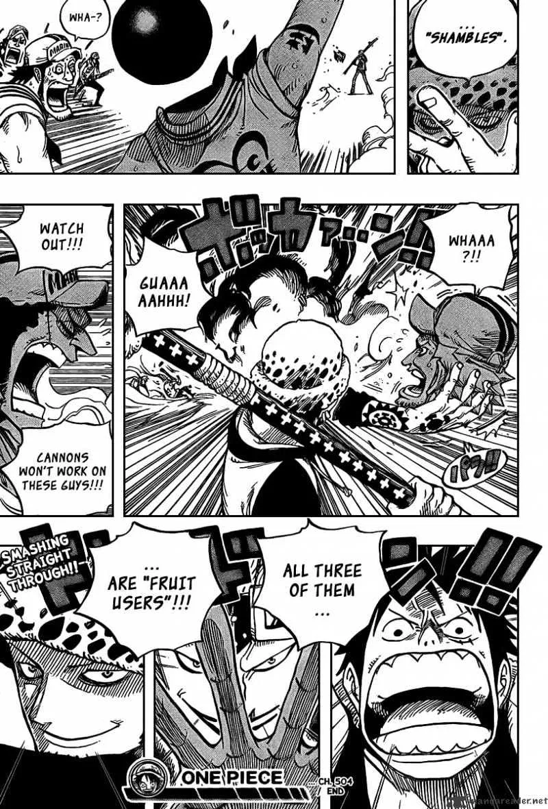 One Piece Chapter 504 Image 19