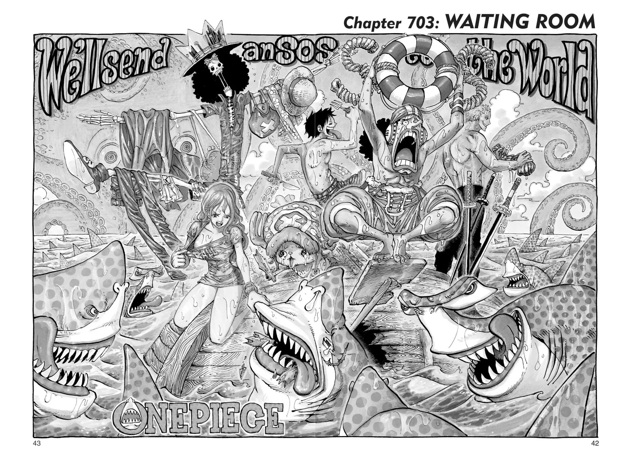 One Piece Chapter 703 Image 1