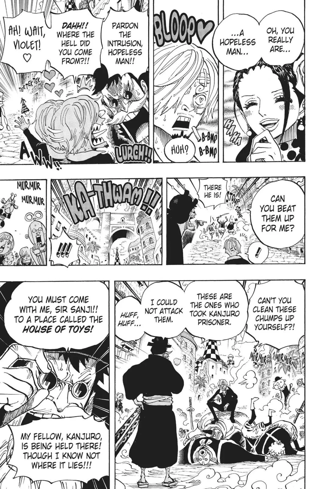 One Piece Chapter 713 Image 14