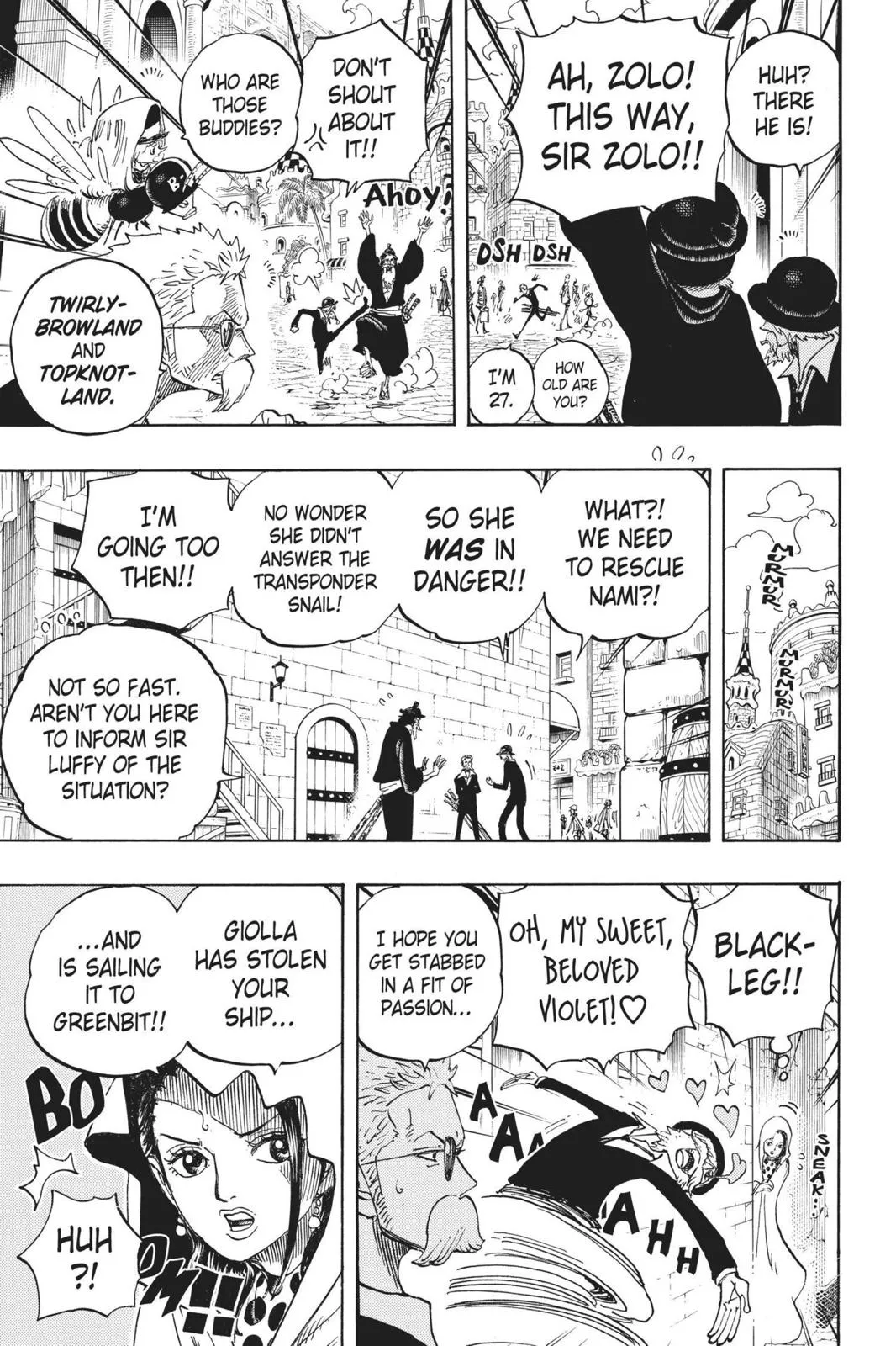 One Piece Chapter 722 Image 18